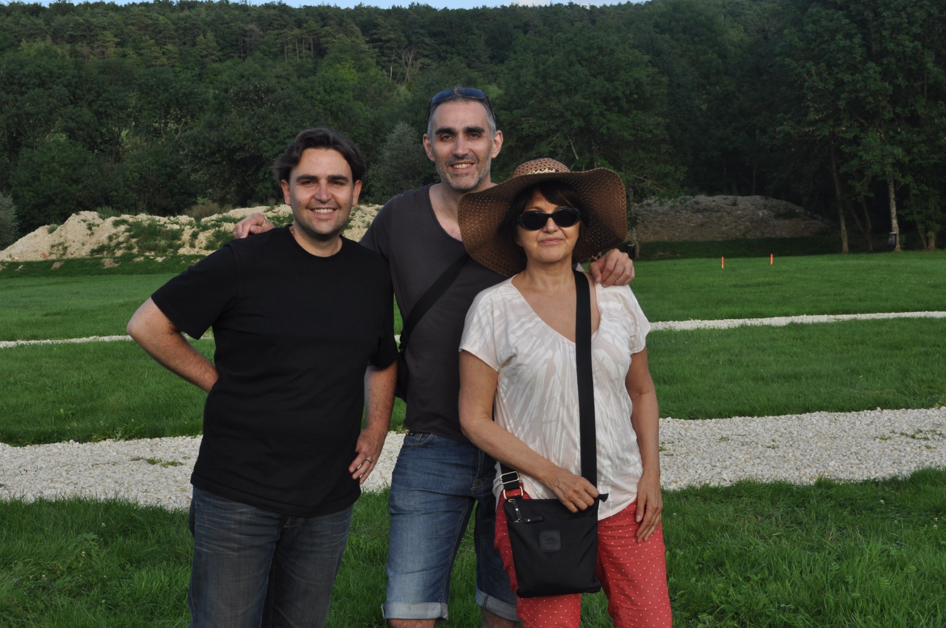 Martine et ses deux fils